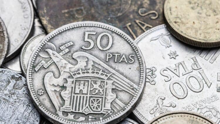 Monedas pesetas