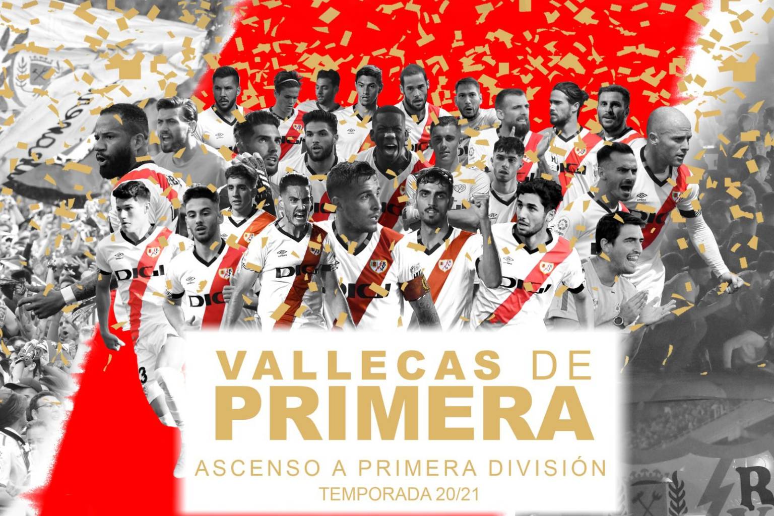 El Vallecano octavo ascenso a Primera División - Unión